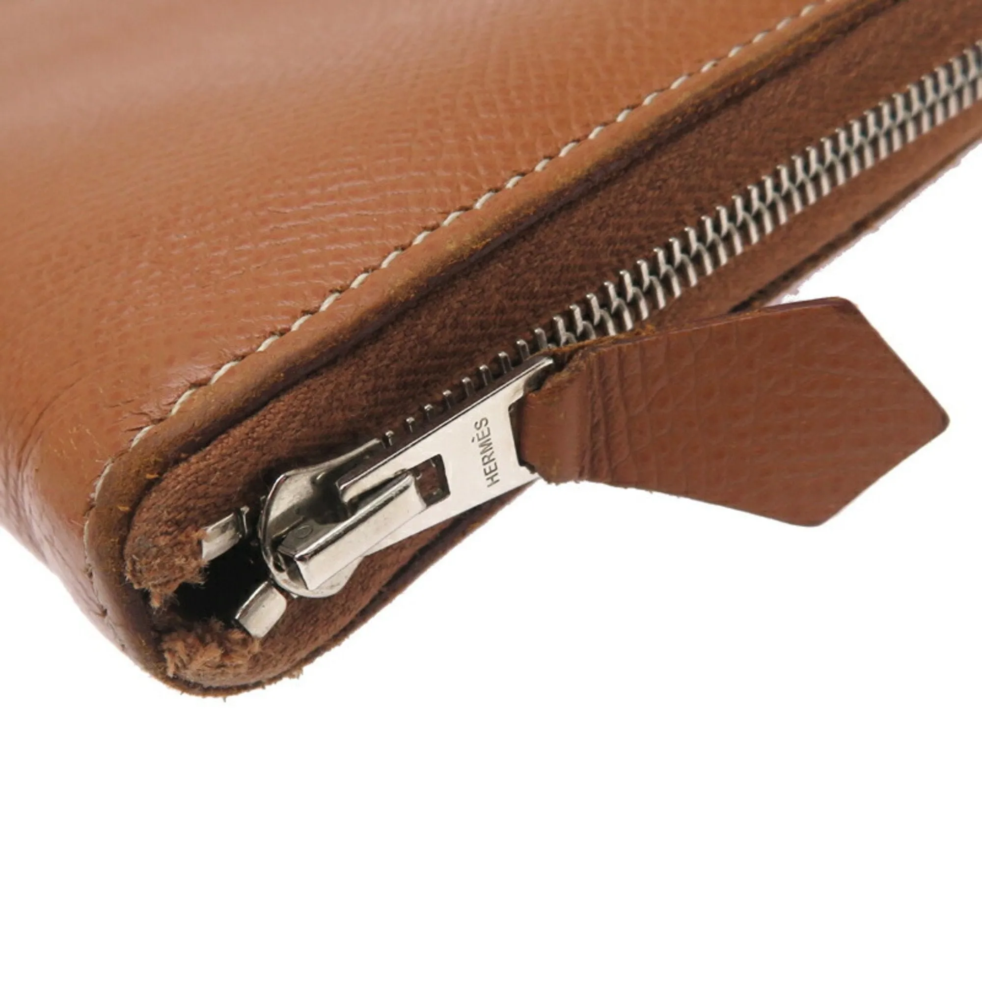 Hermes Epsom Leather Long Wallet (Bi-Fold) (Pre-Owned)