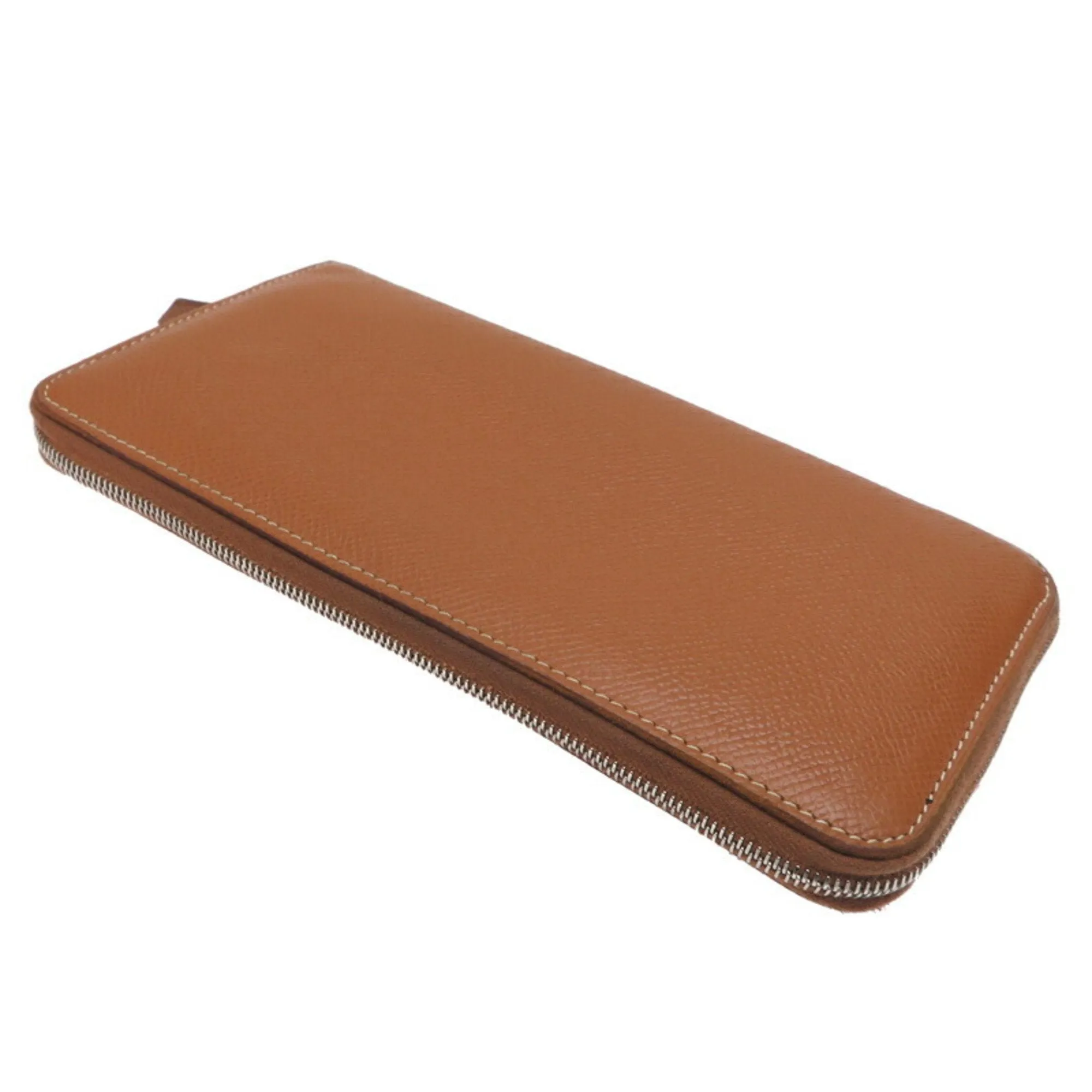 Hermes Epsom Leather Long Wallet (Bi-Fold) (Pre-Owned)