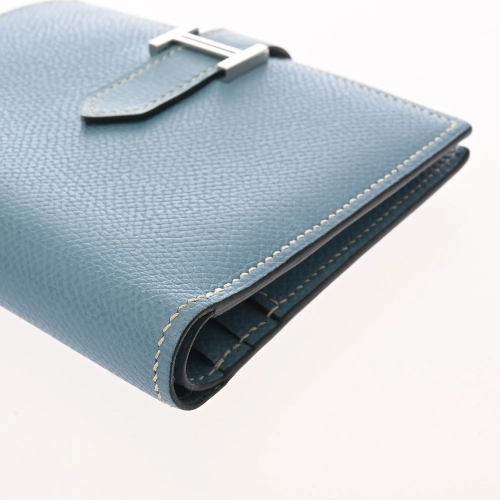 Hermes Epsom Leather Wallet (Bi-Fold) (Pre-Owned)