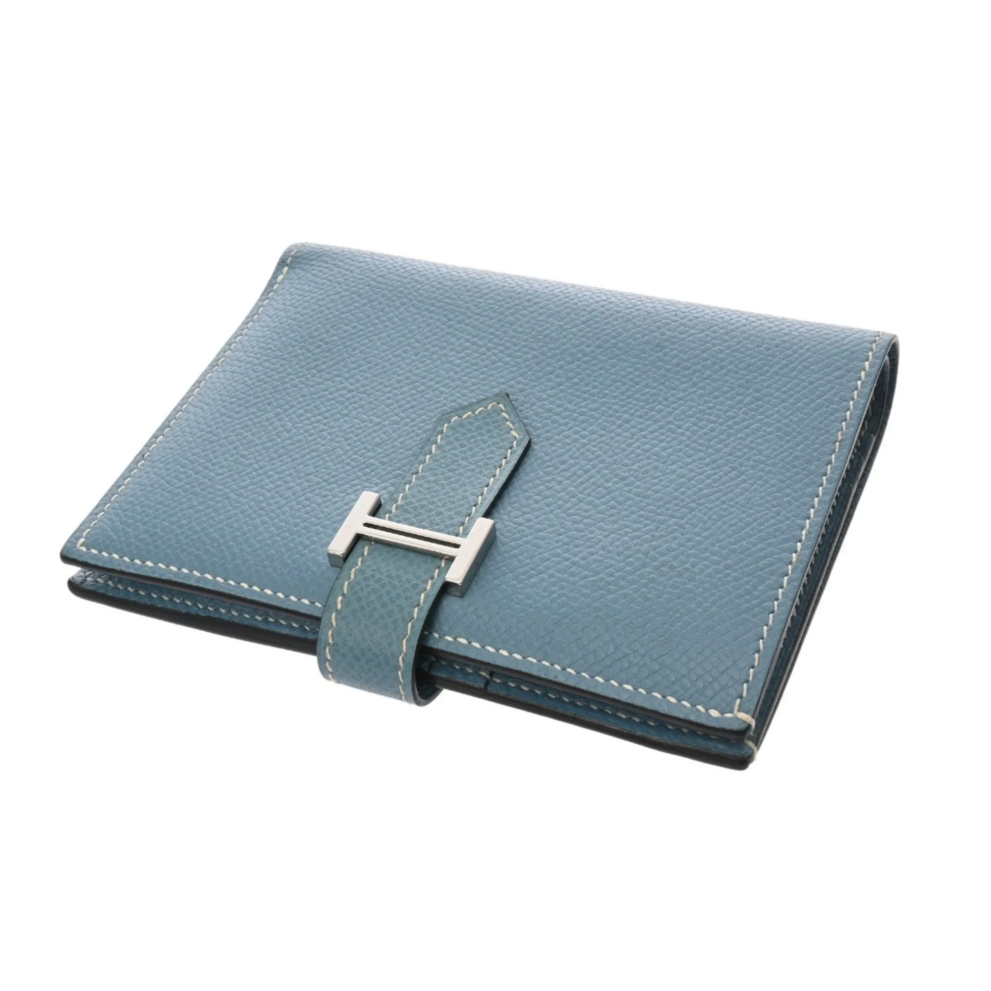 Hermes Epsom Leather Wallet (Bi-Fold) (Pre-Owned)