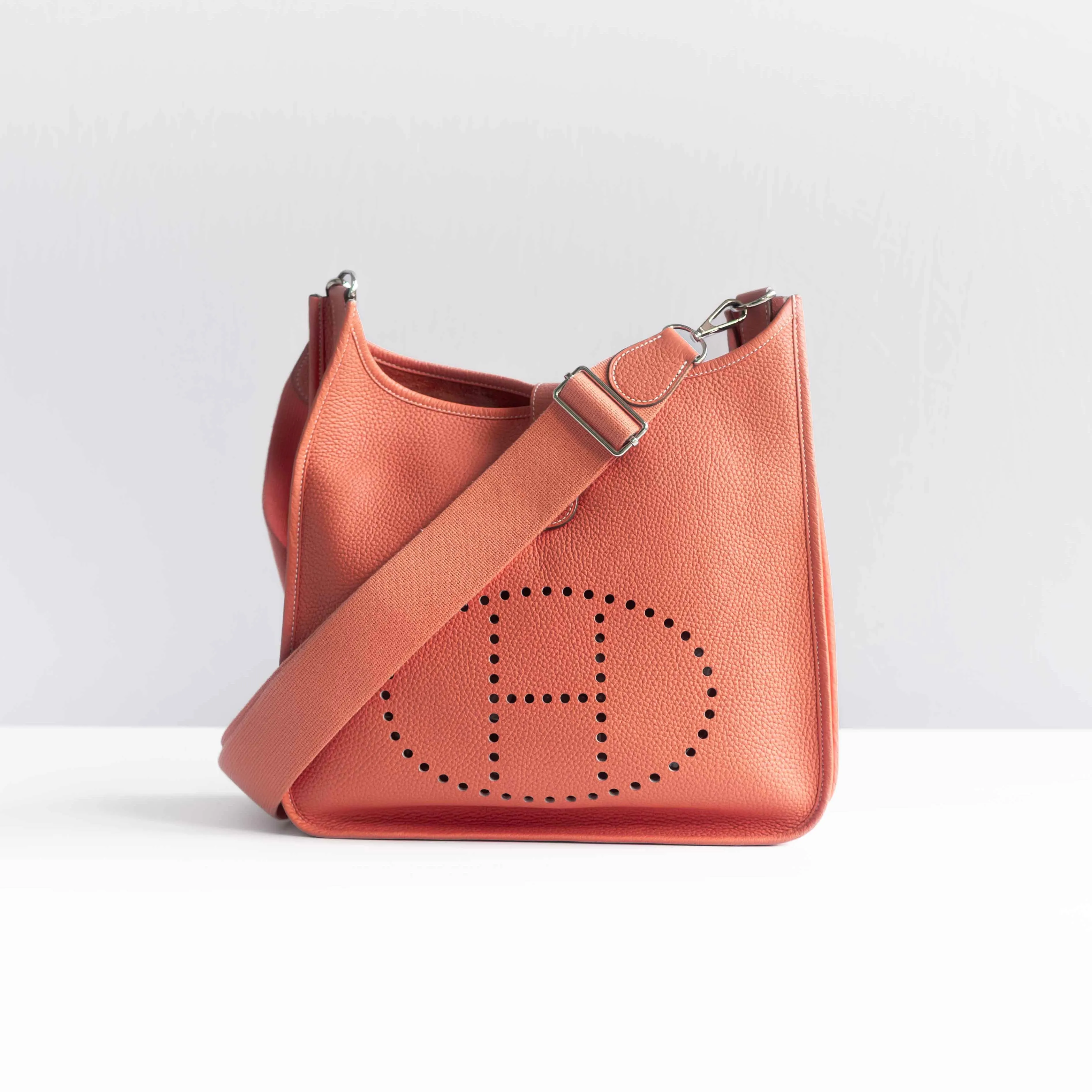 HERM??S - BAG CROSSBODY EVELINE LEATHER LARGE