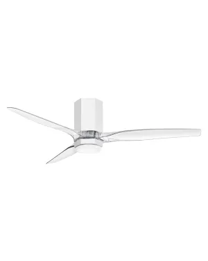Hinkley Facet | Outdoor Ceiling Fan with 16W LED & HIRO Control - 6 Speed Reversing Ceiling Fans With Lights Sale