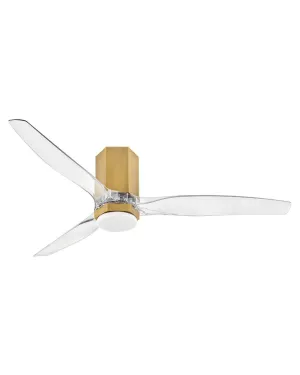 Hinkley Fan Facet Smart Flushmount Indoor/Outdoor DC 16W LED Ceiling Fan with Hiro Control Outdoor Ceiling Fans discount