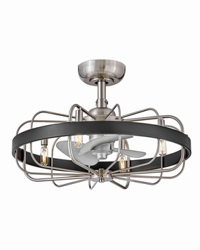 Hinkley Fan Eli 22" Fandelier with 21W LED and Hiro Control Chandelier Fans (Fandeliers) outlet sale