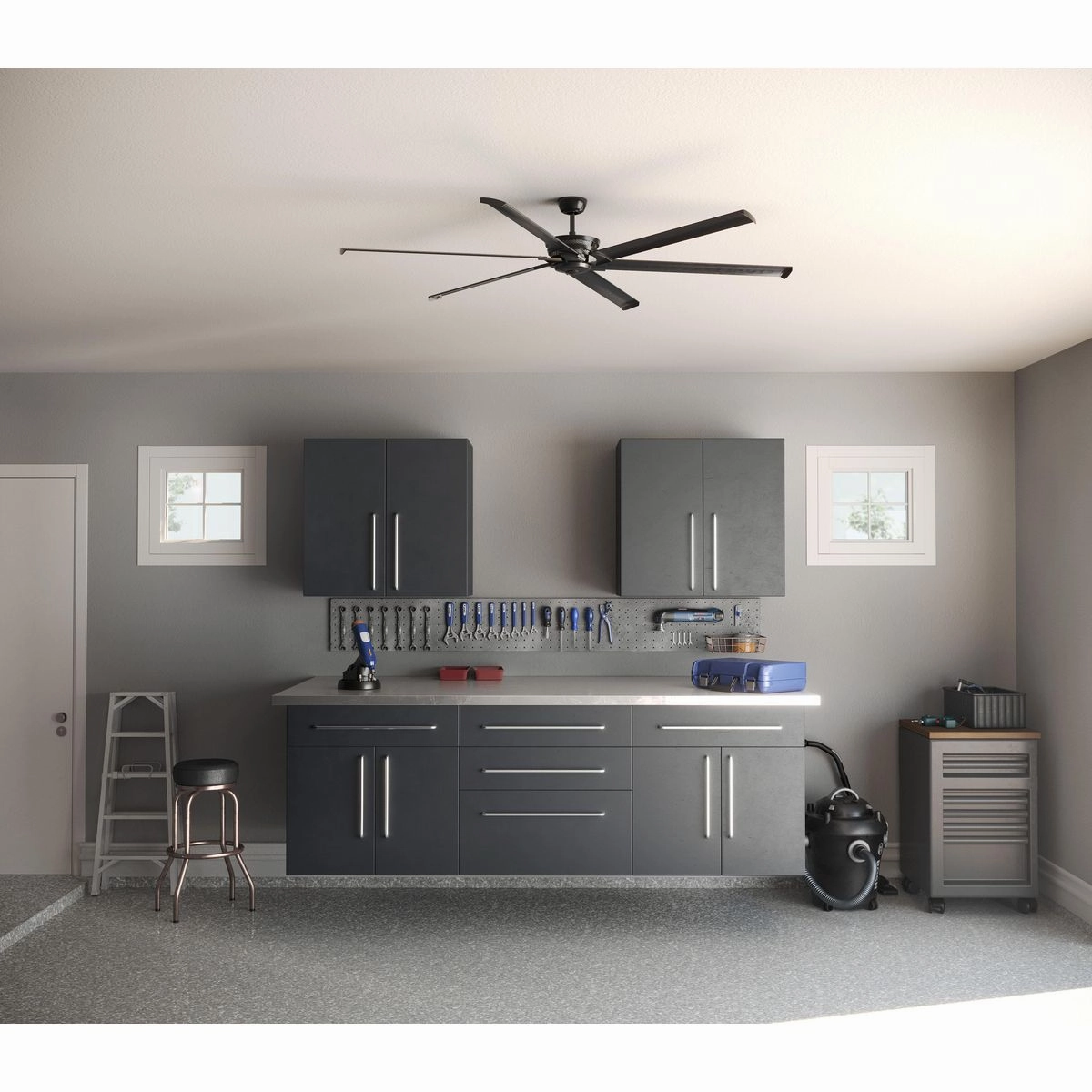 Huff Blade Black Large Ceiling Fans online store