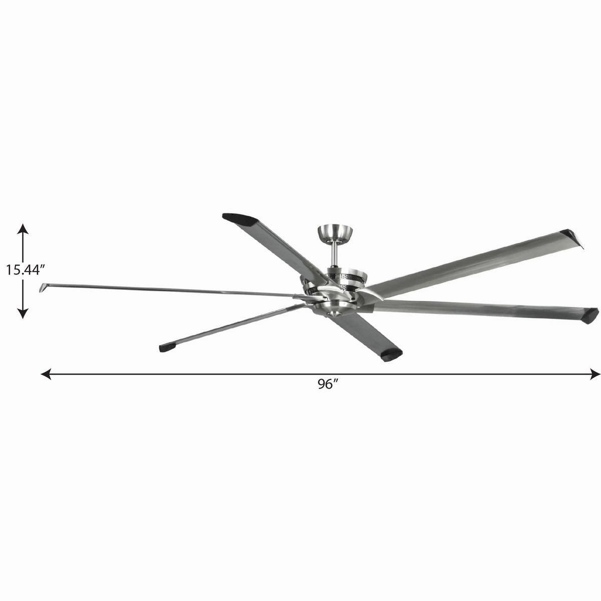 Huff Blade Brushed Nickel Large Ceiling Fans online store