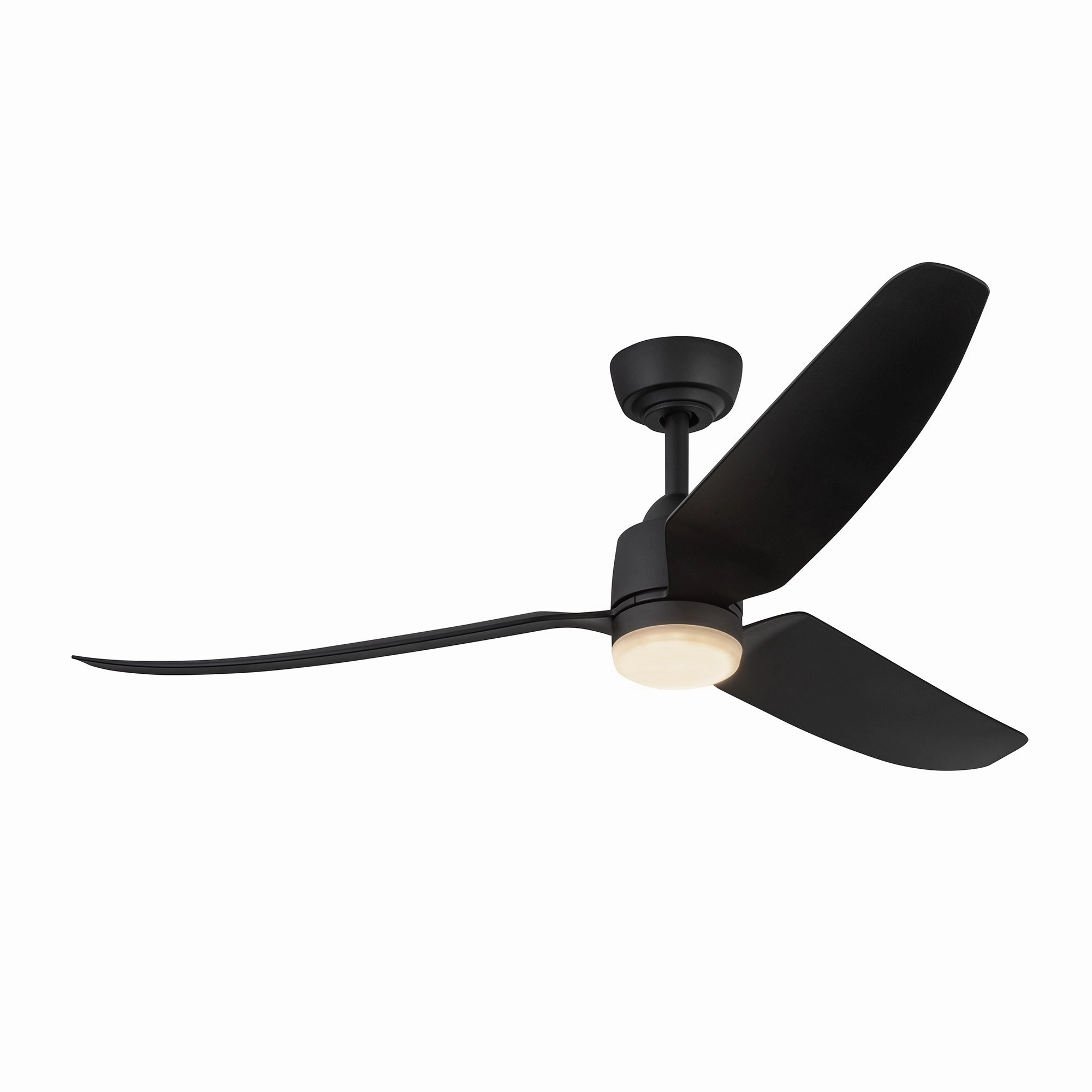 Hugo 52"Exterior Ceiling Fan Matte Black Exterior Fans special offers