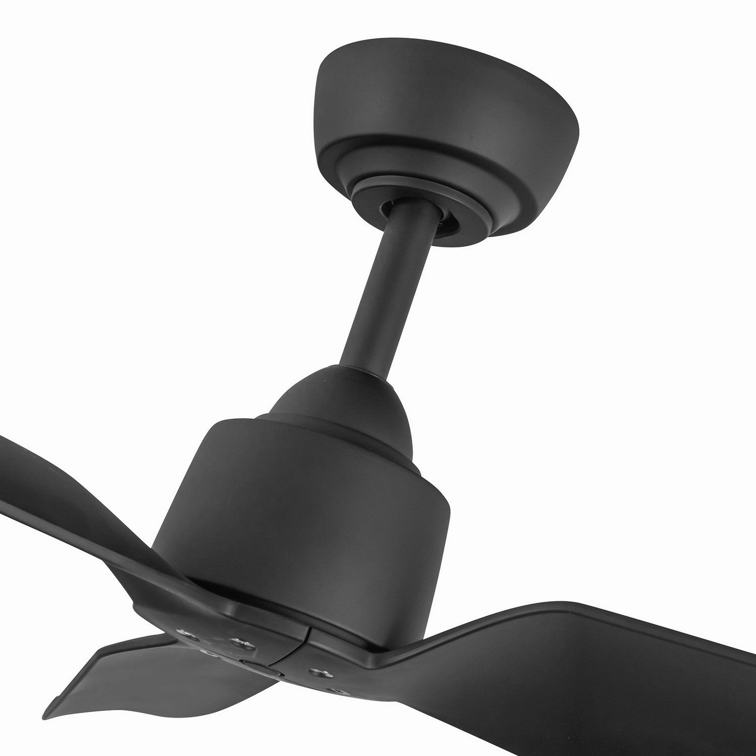 Hugo 52"Exterior Ceiling Fan Matte Black Exterior Fans special offers