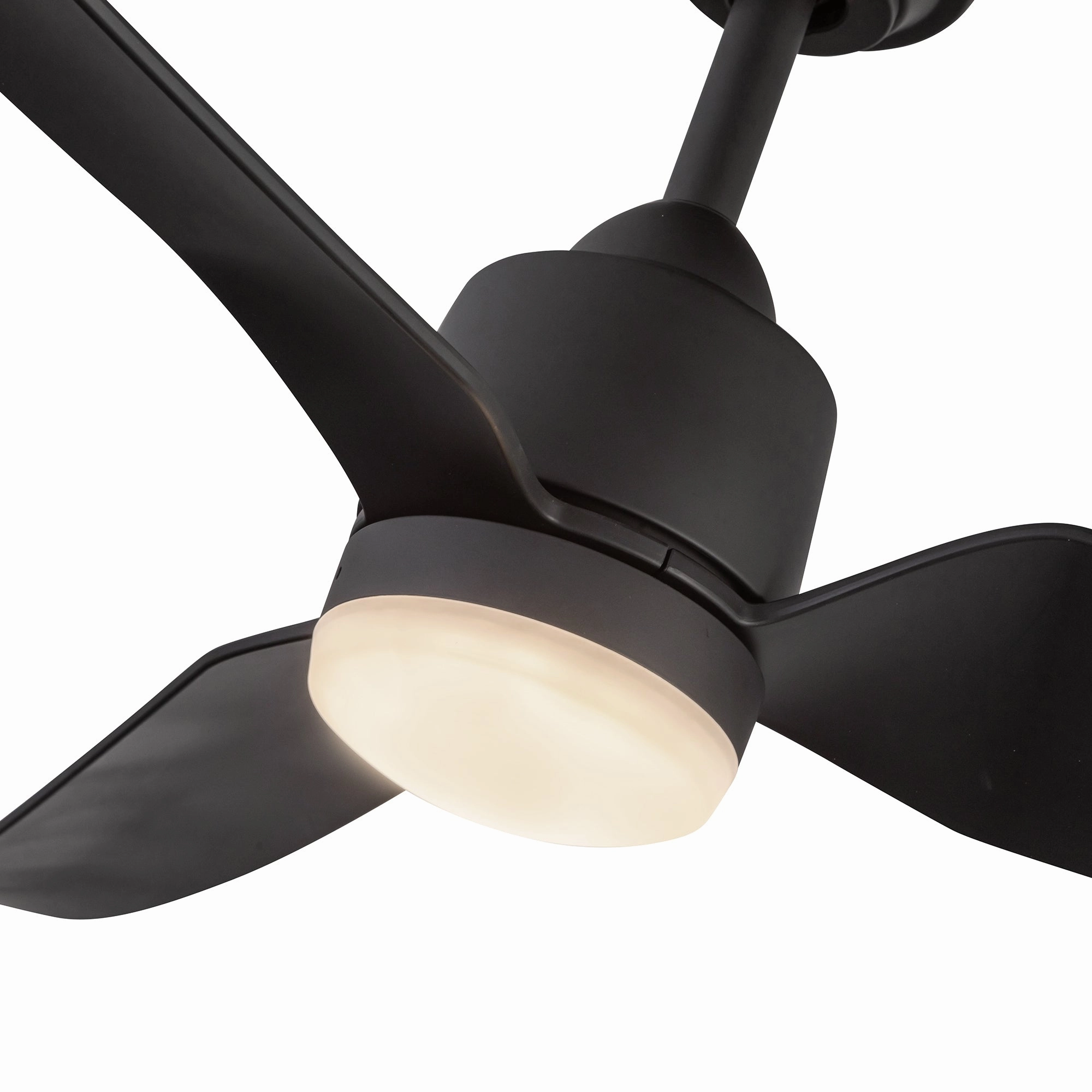 Hugo 52"Exterior Ceiling Fan Matte Black Exterior Fans special offers