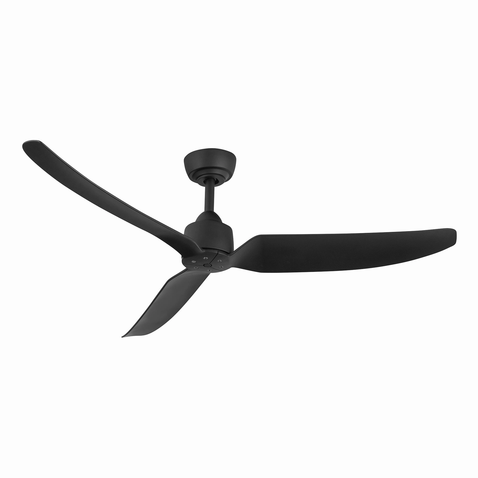 Hugo 52"Exterior Ceiling Fan Matte Black Exterior Fans special offers