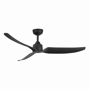 Hugo 52"Exterior Ceiling Fan Matte Black Exterior Fans FANS clearance sale