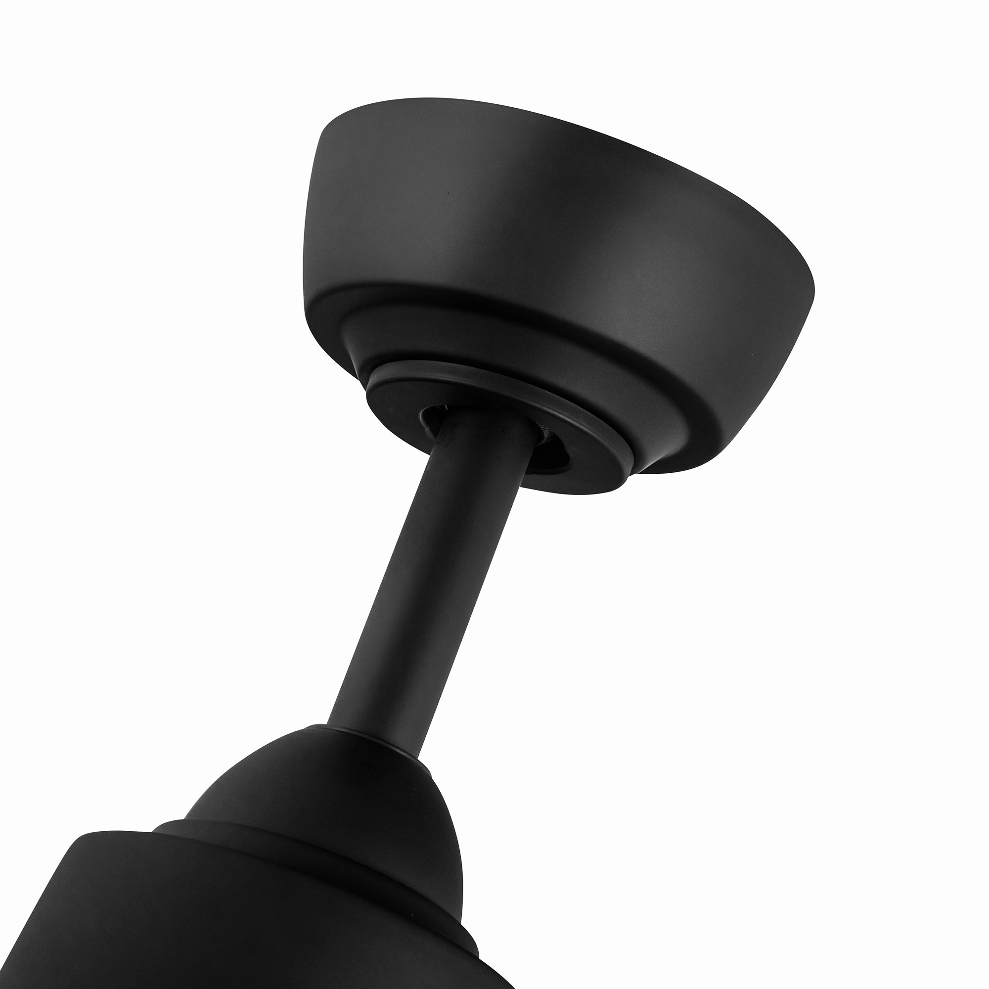 Hugo 52"Exterior Ceiling Fan Matte Black Exterior Fans special offers