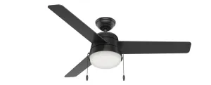 Hunter Fan Aker 52" Indoor/Outdoor Pull Chain Ceiling Fan with 18W LED Outdoor Ceiling Fans discount