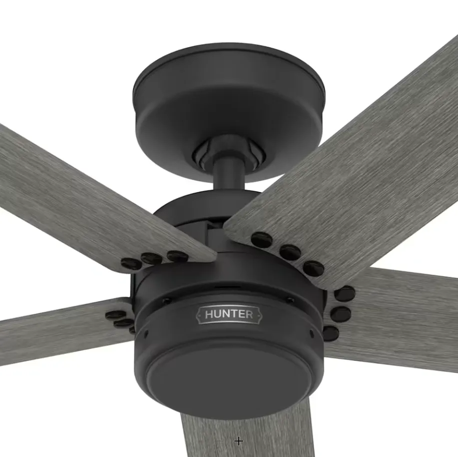 Hunter Fan Burton 52" Outdoor Ceiling Fan with Wall Control