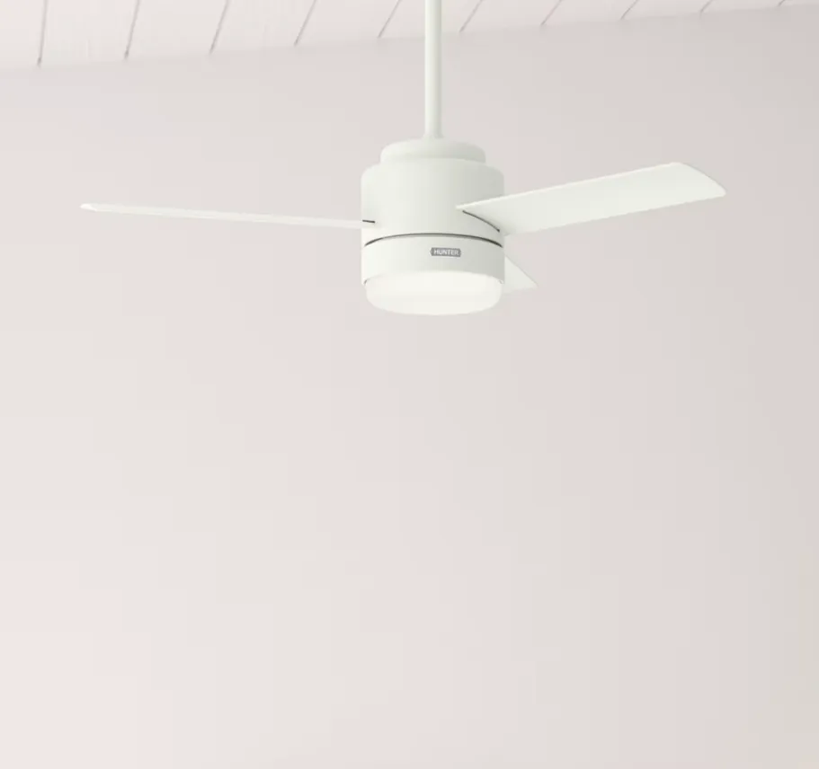 Hunter Fan Gilmour 44" Outdoor Ceiling Fan with 18W LED and Remote