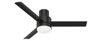 Hunter Fan Gilmour 52" Indoor/Outdoor Flushmount Ceiling Fan with 19W LED and Remote Outdoor Ceiling Fans discount