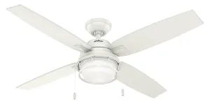 Hunter Fan Ocala 52" Indoor/Outdoor Pull Chain Ceiling Fan with 18W LED Outdoor Ceiling Fans discount