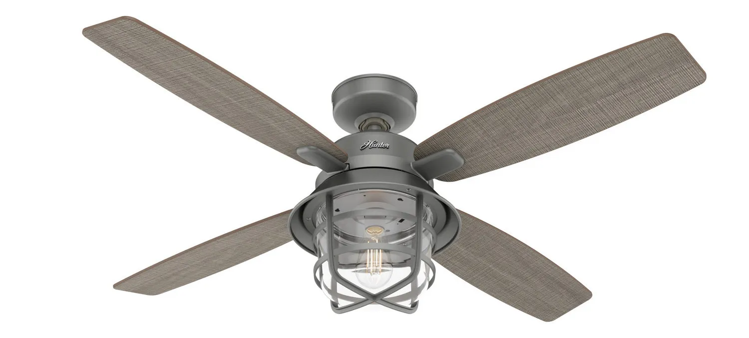 Hunter Fan Port Royale 52" Indoor/Outdoor Ceiling Fan with 7W LED and Remote Outdoor Ceiling Fans discount
