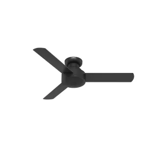 Hunter Fan Presto Flushmount Ceiling Fan with Wall Control Ceiling Fans With Lights Sale