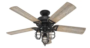 Hunter Fan Starklake 52" Indoor/Outdoor Pull Chain Ceiling Fan with 10.5W LED Outdoor Ceiling Fans discount