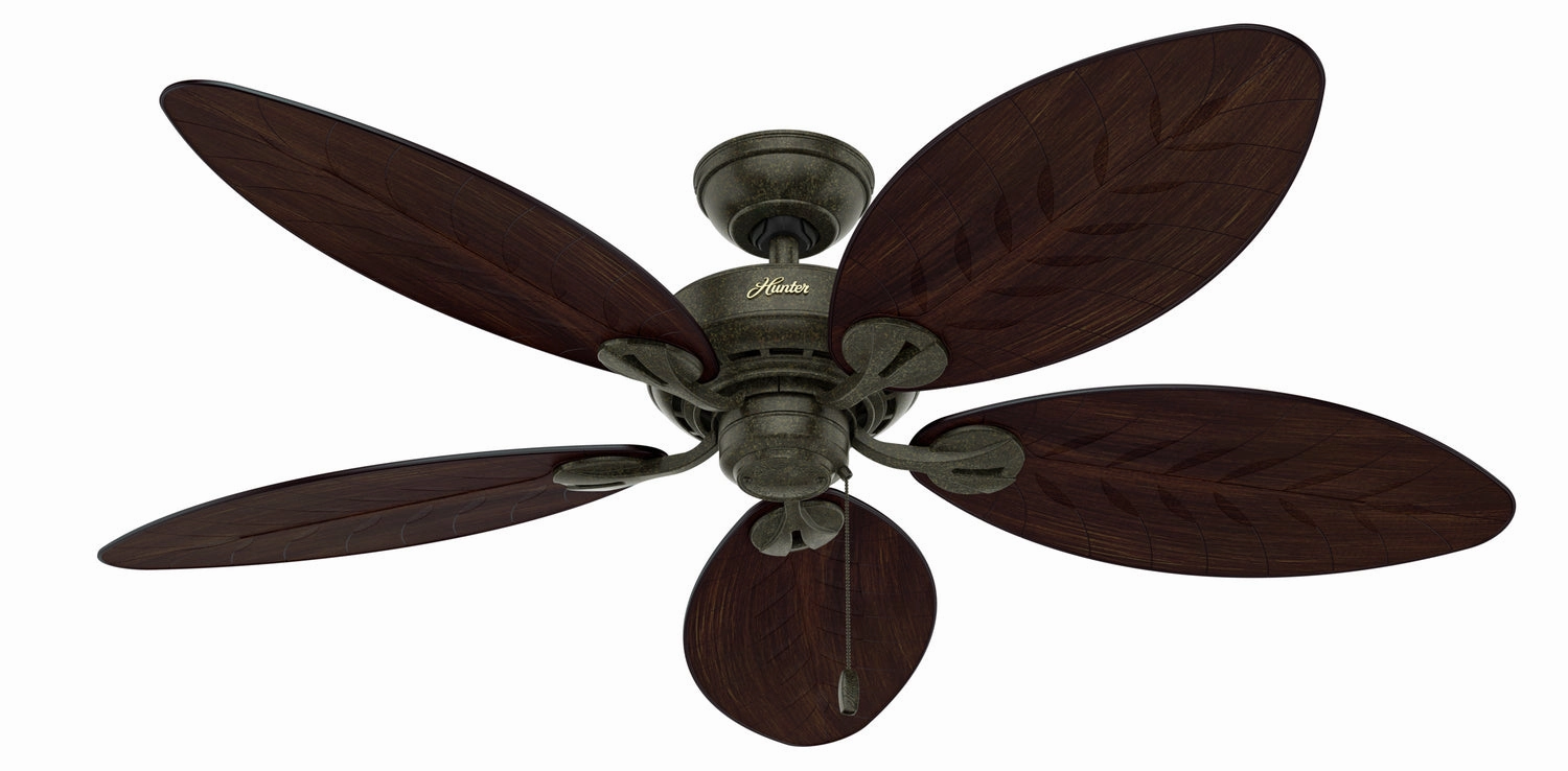 Hunter Fan Bayview 54" Outdoor Pull Chain Ceiling Fan Outdoor Ceiling Fans discount