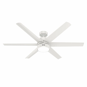 Hunter Fan Solaria Outdoor DC Ceiling Fan with LED and Wall Control Outdoor Ceiling Fans discount