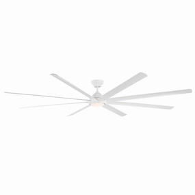 Hydra 120"Ceiling Fan Matte White Exterior Fans FANS limited time offer