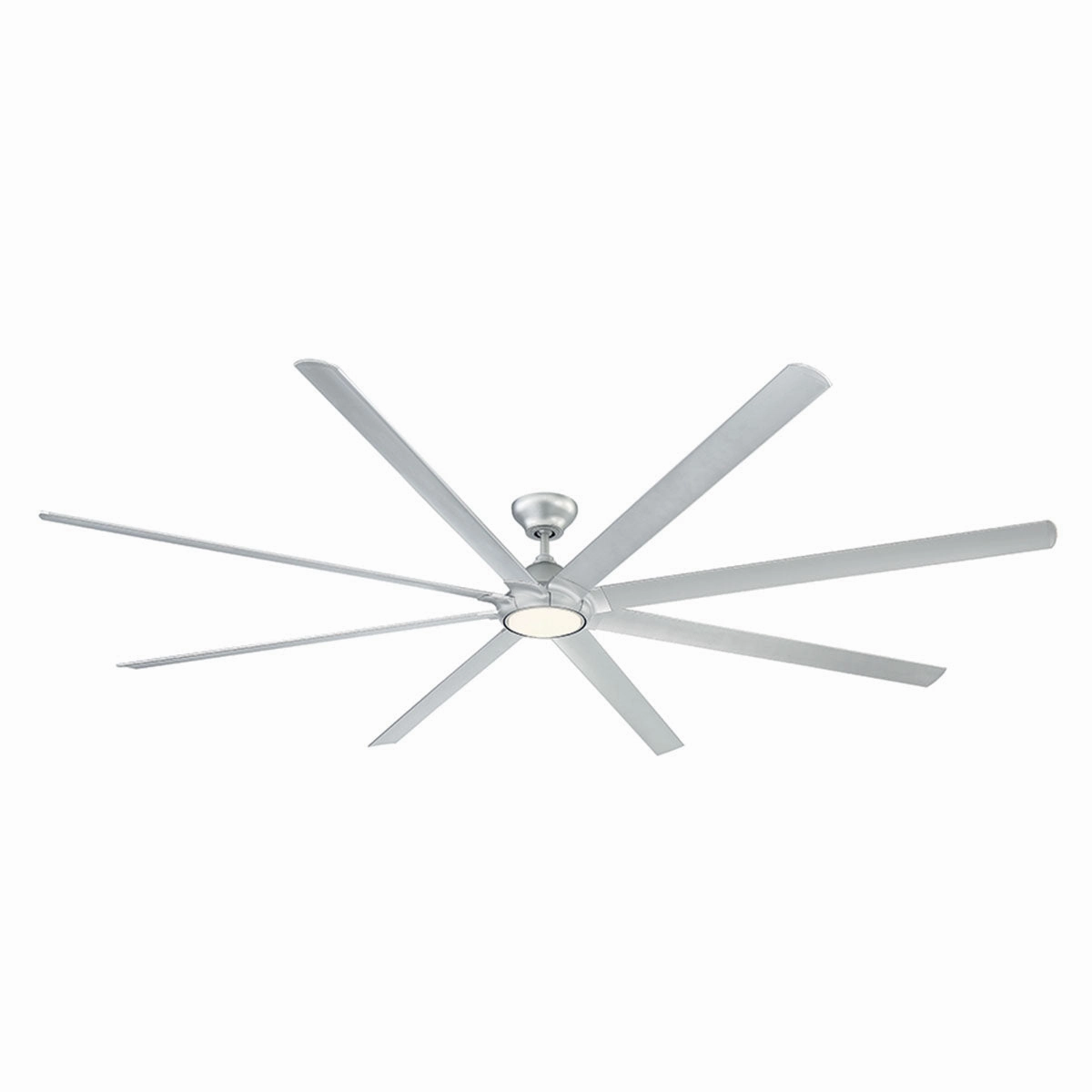Hydra 120"Ceiling Fan Titanium Silver Large Fans FANS best price