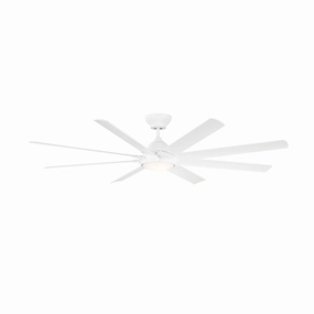 Hydra 80"Ceiling Fan Matte White Exterior Fans FANS limited time offer