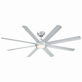 Hydra 80"Ceiling Fan Titanium Silver Large Fans FANS best price