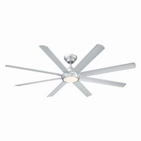 Hydra 80"Ceiling Fan Titanium Silver Large Fans FANS best price