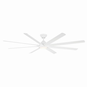 Hydra 96"Ceiling Fan Matte White Large Fans FANS best price