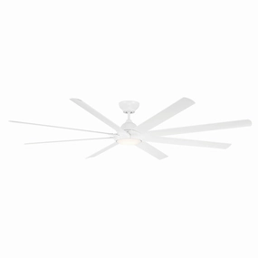 Hydra 96"Ceiling Fan Matte White Exterior Fans FANS limited time offer