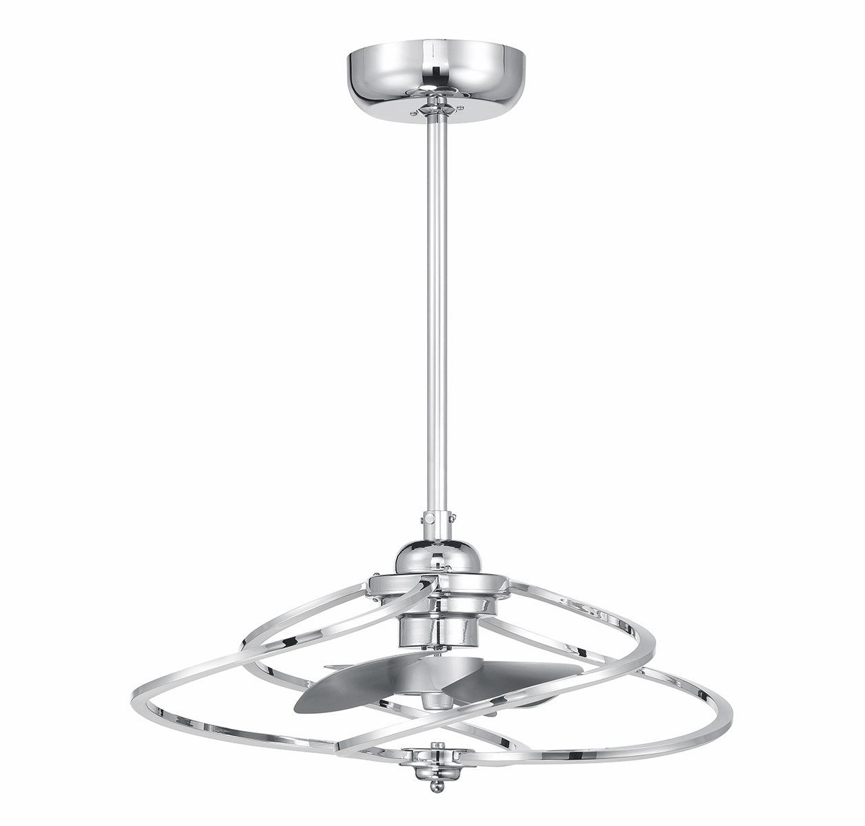 Hydra LED Fan D'Lier Polished Chrome Fandeliers at discount prices
