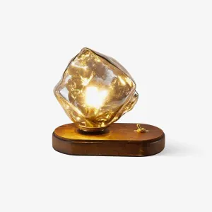 Ice Stone Glass Table Lamp Bedroom Lights outlet online