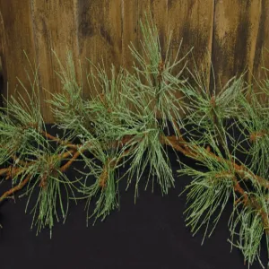 Icy Needle Pine Garland Festive Decor online outlet