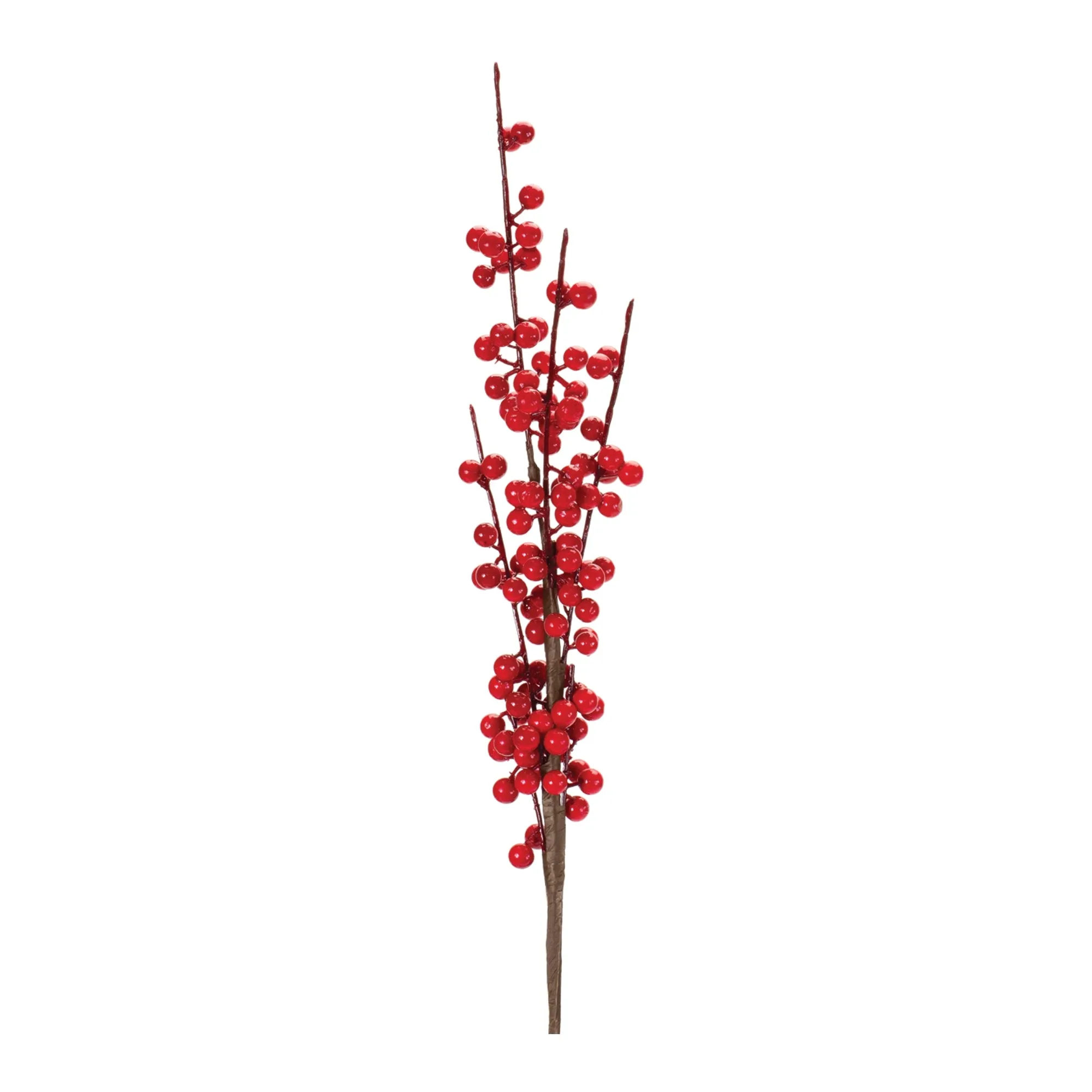 Ilex Berry Stem (Set of 6) 27"H Foam Unique Seasonal Decor store