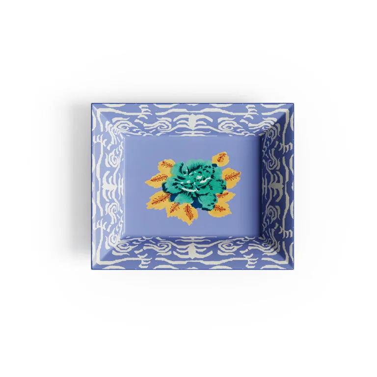 Indian Tiger Trinket Tray, Pervinch Jewelry Trays Organizer Pack