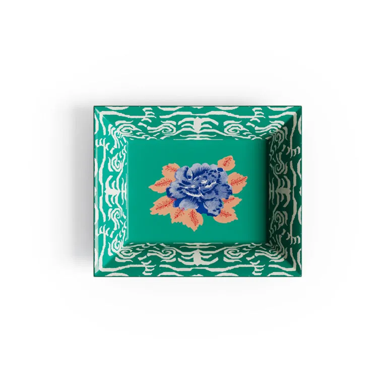 Indian Tiger Trinket Tray,  Veronese Jewelry Trays Organizer Pack