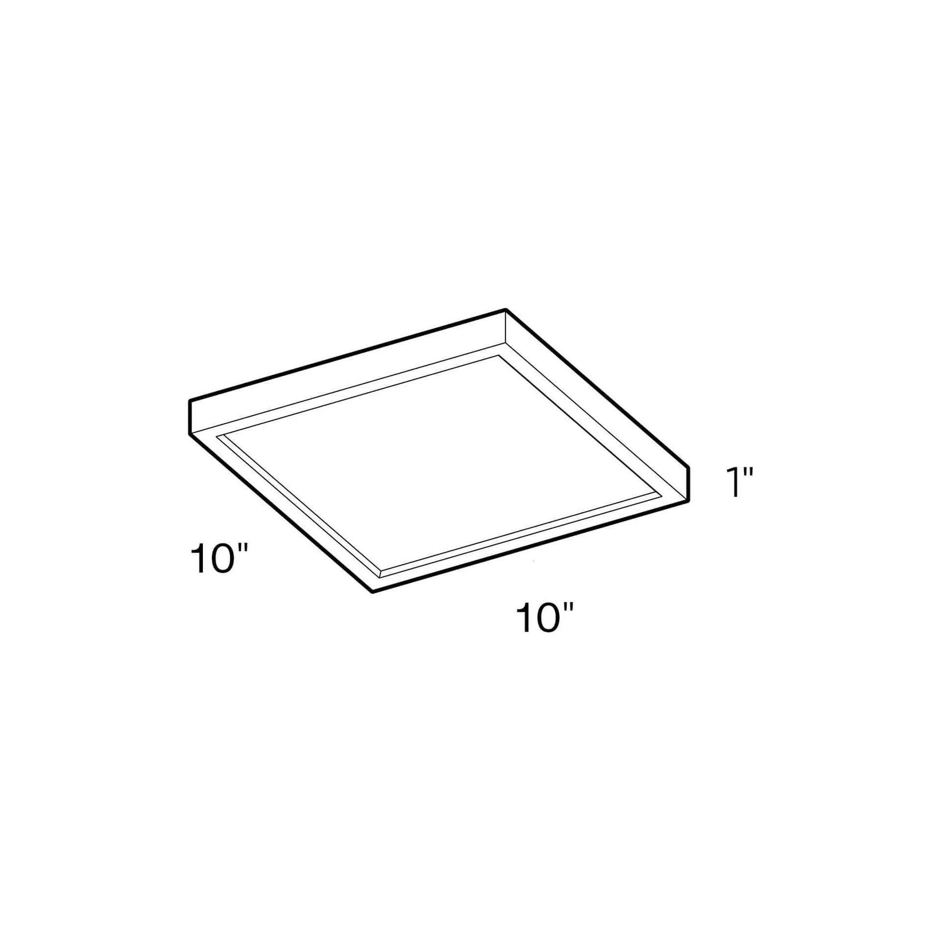 Indoor/Outdoor Led Flush Mount