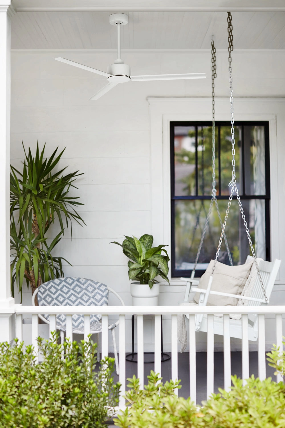 Indy 56"Ceiling Fan Matte White Outdoor Fans sale online