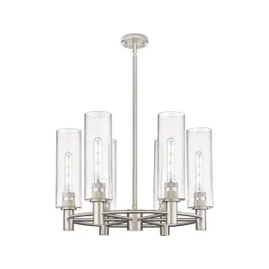 Innovations Downtown Urban 434-6CR-SN-G434-12SDY Chandelier Light - Satin Nickel Chandeliers lighting promotion