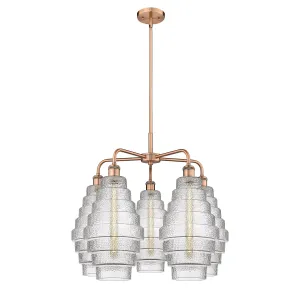 Innovations Downtown Urban 516-5CR-AC-G672-8 Chandelier Light - Antique Copper Chandeliers Lighting flash deal