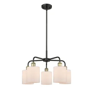 Innovations Downtown Urban 516-5CR-BAB-G111 Chandelier Light - Black Antique Brass Chandeliers Lighting flash deal