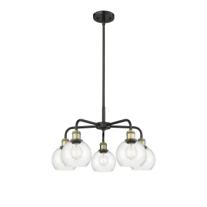 Innovations Downtown Urban 516-5CR-BAB-G122-6 Chandelier Light - Black Antique Brass Chandeliers lighting promotion