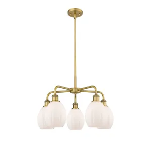 Innovations Downtown Urban 516-5CR-BB-G81 Chandelier Light - Brushed Brass Chandeliers Lighting flash deal