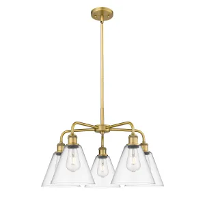 Innovations Downtown Urban 516-5CR-BB-GBC-82 Chandelier Light - Brushed Brass Chandeliers Lighting flash deal