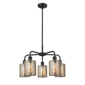 Innovations Downtown Urban 516-5CR-BK-G116 Chandelier Light - Matte Black Chandeliers Lighting flash deal
