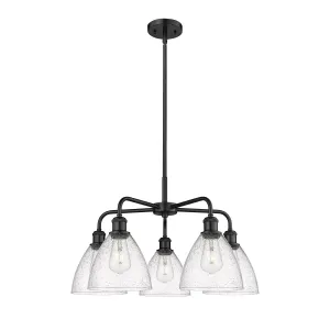 Innovations Downtown Urban 516-5CR-BK-GBD-754 Chandelier Light - Matte Black Chandeliers Lighting flash deal