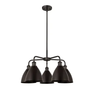 Innovations Downtown Urban 516-5CR-OB-MBD-75-OB Chandelier Light - Oil Rubbed Bronze Chandeliers Lighting flash deal